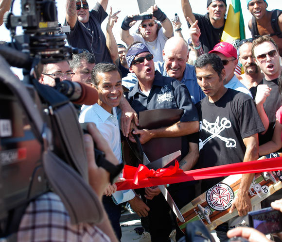 inauguração veni beache skate park 2009